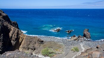 Ausblick zur Playa del Trigo auf La Gomera