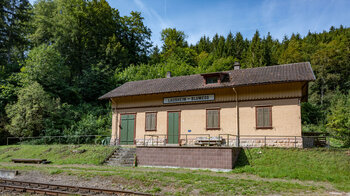 Wanderweg am Museumsbahnhof Lausheim-Blumegg