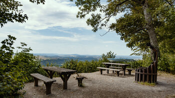 Fernsicht von der Buchberghütte