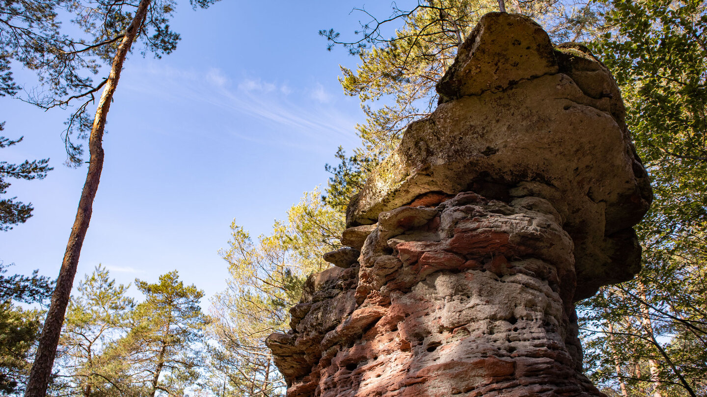 Felstürmchen am Rosskegelfelsen