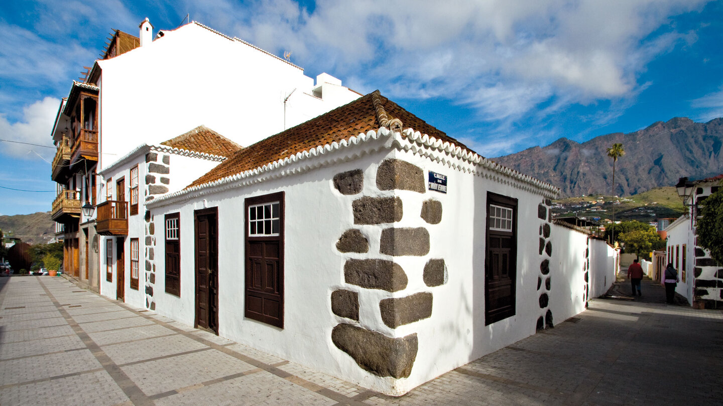 eine der schönen Gassen in der Altstadt von Los Llanos de Aridane