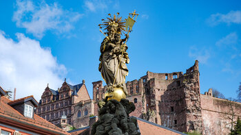 Kornmarkt-Madonna in Heidelberg