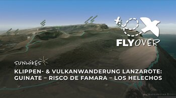Guinate – Risco de Famara & Doppelkrater Los Helechos auf Lanzarote – Flyover