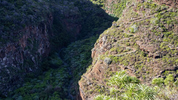 Seitenschlucht im Barranco de los Hombres