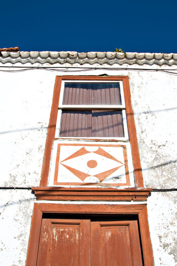 traditionell kanarisches Haus in Gallegos