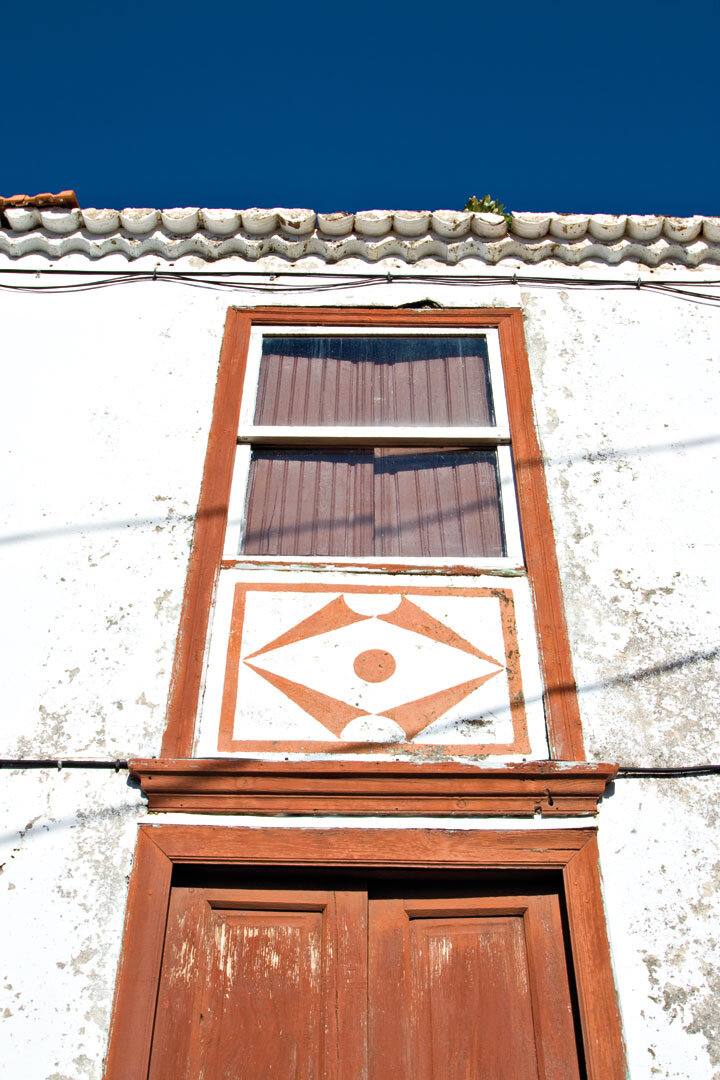 traditionell kanarisches Haus in Gallegos