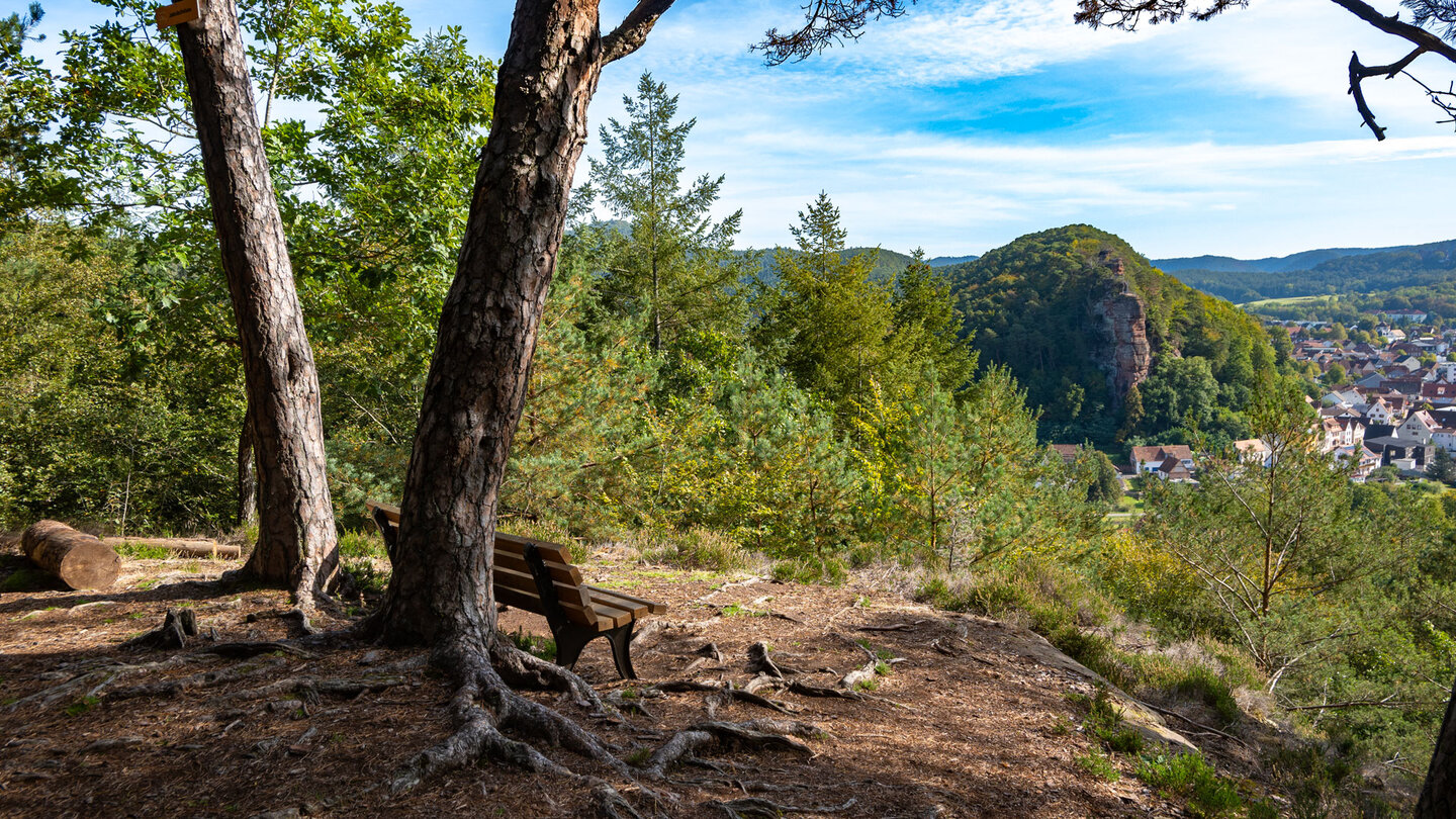 Blick vom Jakobsfelsen zum Jungfernsprung Blick vom Jakobsfelsen zum Jungfernsprung