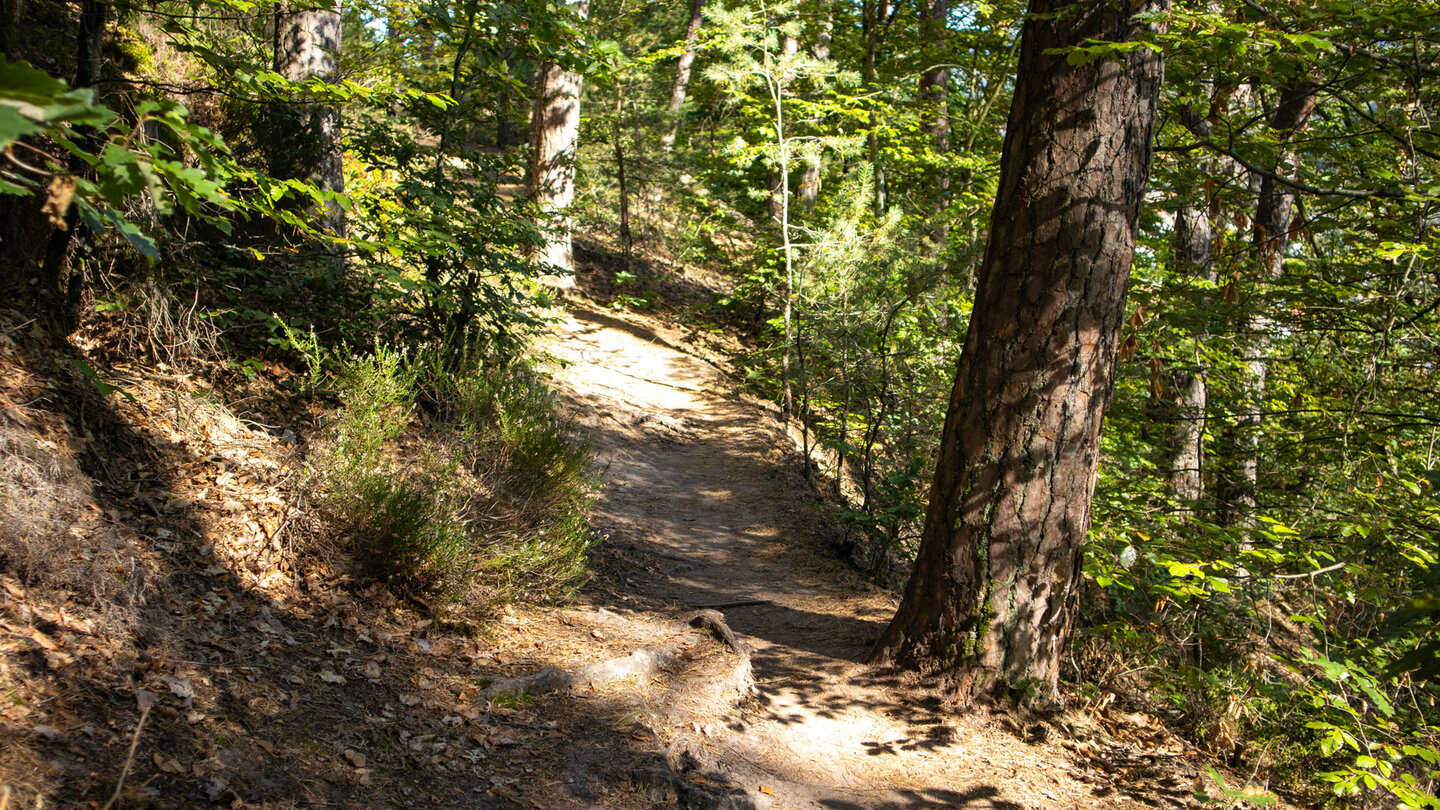 Wanderweg zur Felsarena