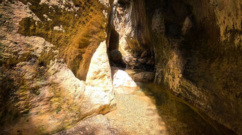 Wasserroute im Barranco de la Luna