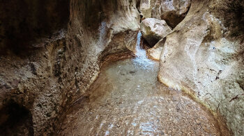 Wasserbecken im Barranco de la Luna