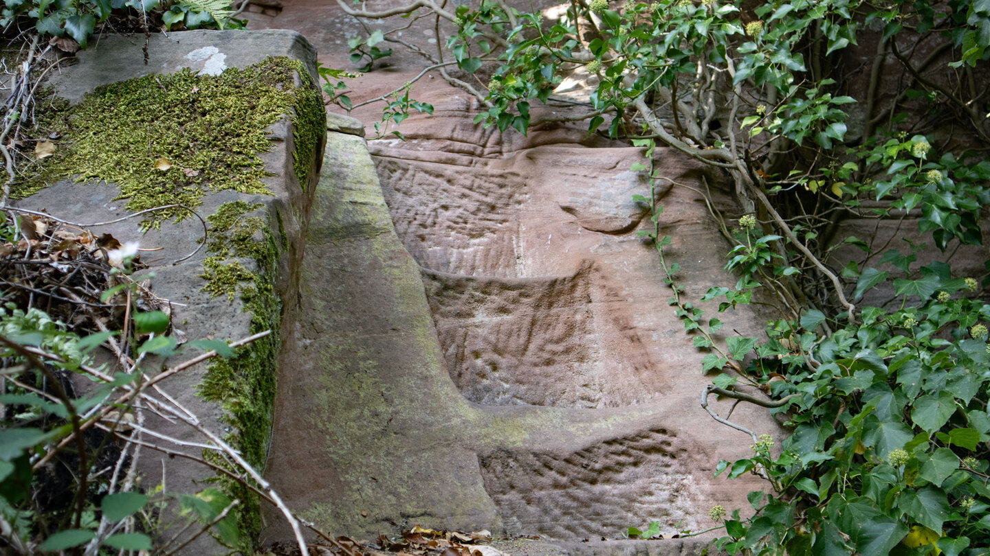 Treppen am Wachtfels Helfenstein