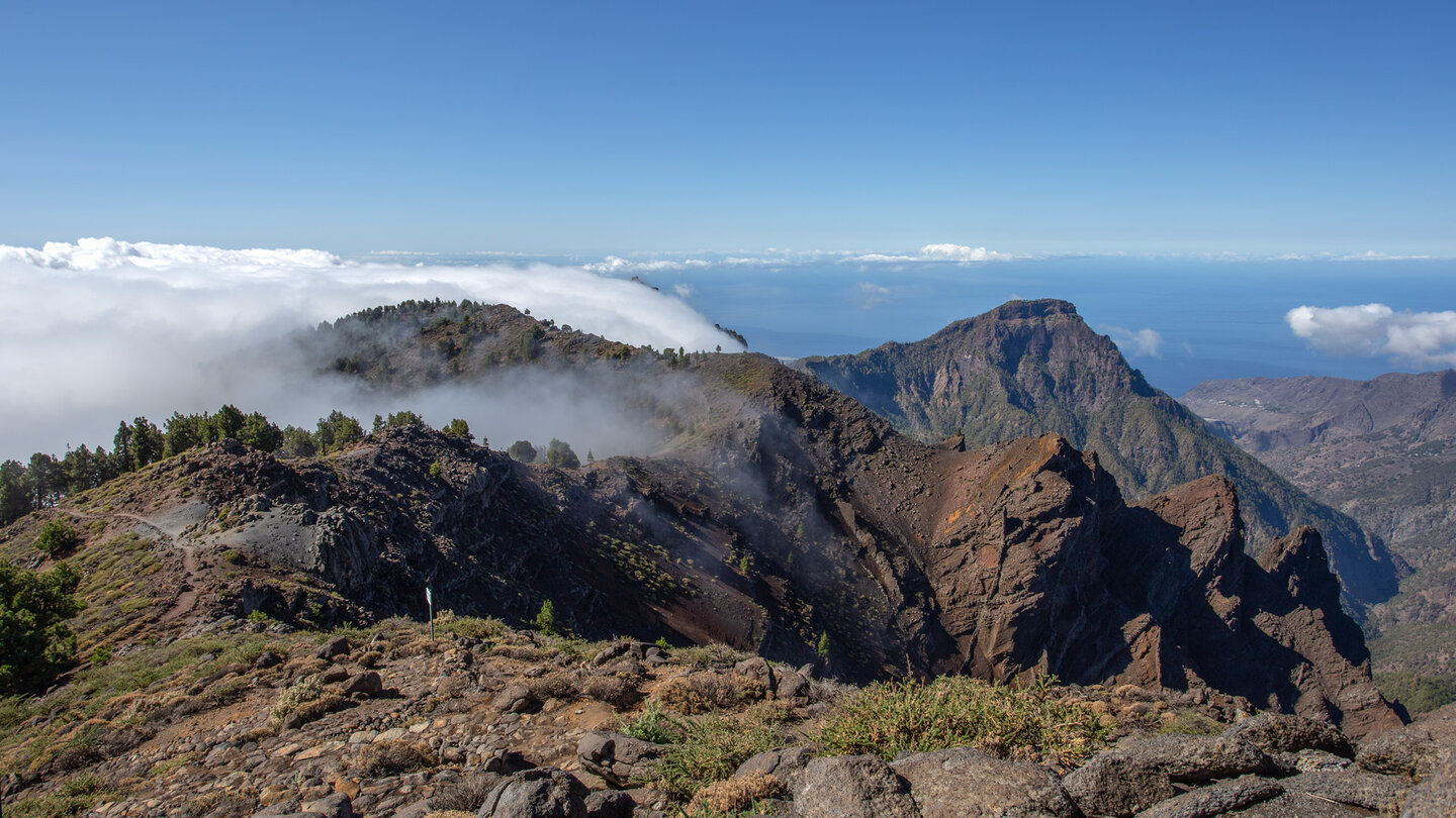 Blick um Pico Bejanado