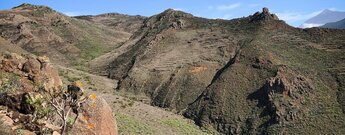 das Teno-Gebirge auf der Rundwanderung um Teno Alto