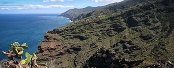 Panorama vom Mirador Calzada auf La Palmas