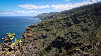 Panorama vom Mirador Calzada auf La Palmas