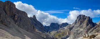 Alpenpanorama auf der Kesselkogel Überschreitung