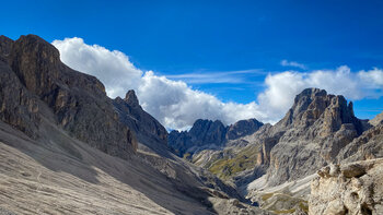 Alpenpanorama auf der Kesselkogel Überschreitung