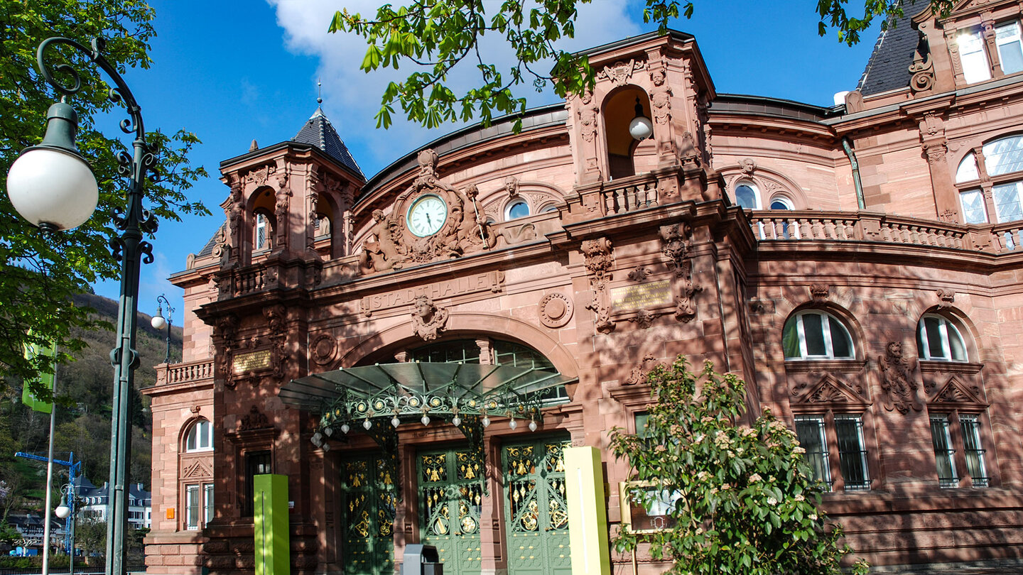 die Heidelberger Stadthalle entstand um 1900 die Heidelberger Stadthalle