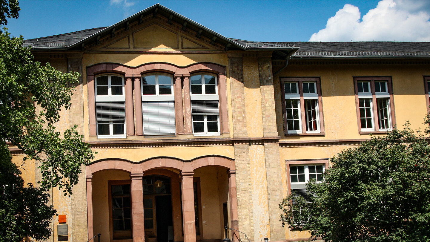 die Alte Anatomie in Heidelberg wurde 1844 erbaut Alte Anatomie in Heidelberg