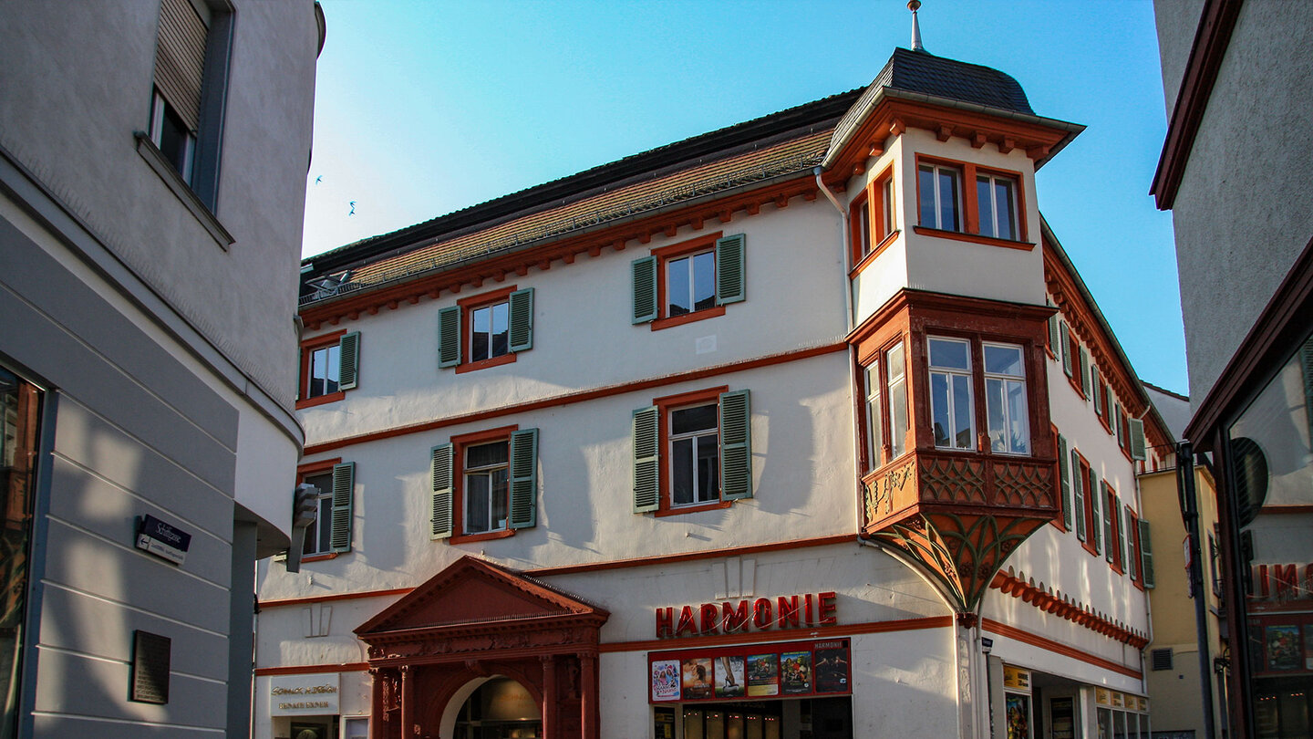 ehemaliger Wormser Hof mit Barockerker in Heidelberg ehemaliger Wormser Hof in Heidelberg