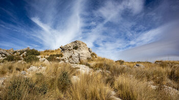Berglandschaft der Sierra de la Horconera