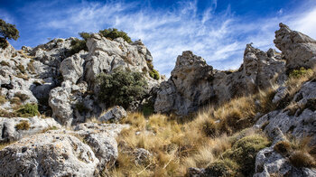 Karstfelsen am Pico de La Tiñosa