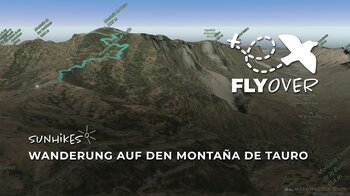 Zum prähistorischen Kultplatz: Der Montaña de Tauro im virtuellen 3D-Flyover