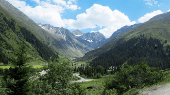Kaunertal mit dem Rettenbachferner