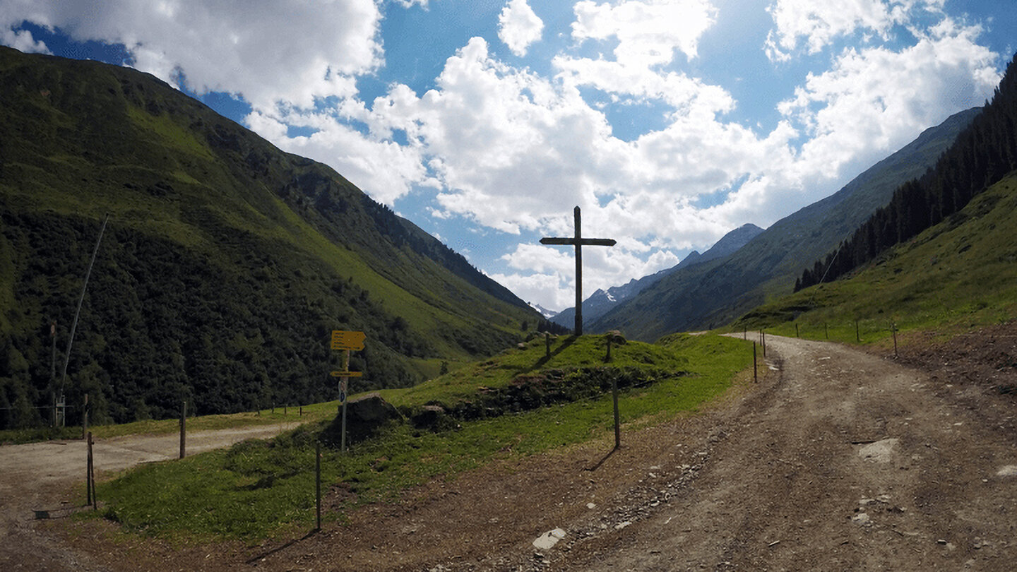 Kreuz an der Taschach Alm