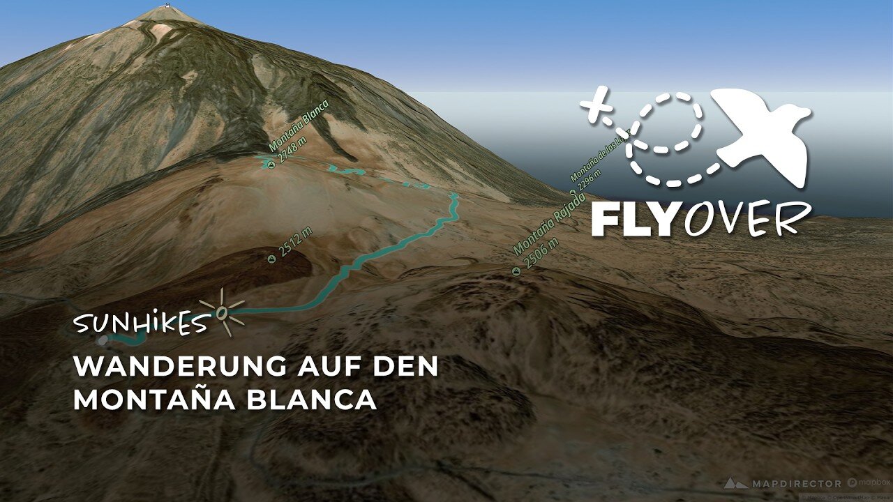 Gigantische Lavakugeln und helles Bimssteinmeer: Die Montaña Blanca Route – Flyover Video Teneriffa