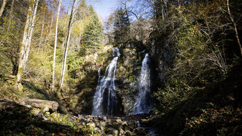 Cascade du Heidenbad in den Vogesen