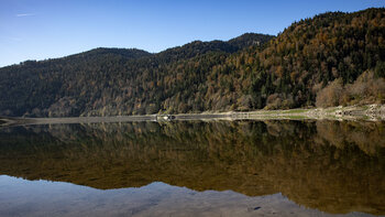 der See von Kruth-Wildenstein in den Vogesen