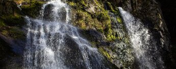 Wasserfall Cascade du Heidenbad in den Vogesen