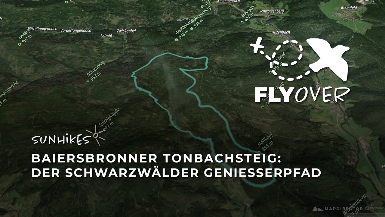 Genießerpfad Baiersbronner Tonbachsteig – Flyover