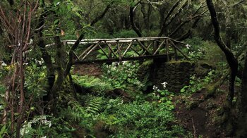 die Puente de la Madera auf dem Camino de la Llanía