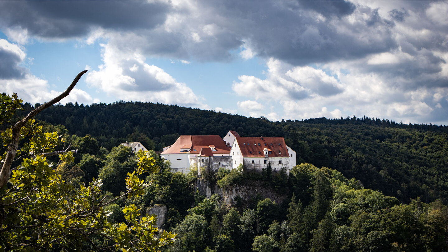 Burganlage der Burg Wildenstein im oberen Donautal
