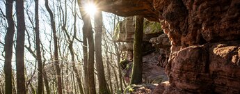 Felsenmeer am Hüttenberg beim Kalmit