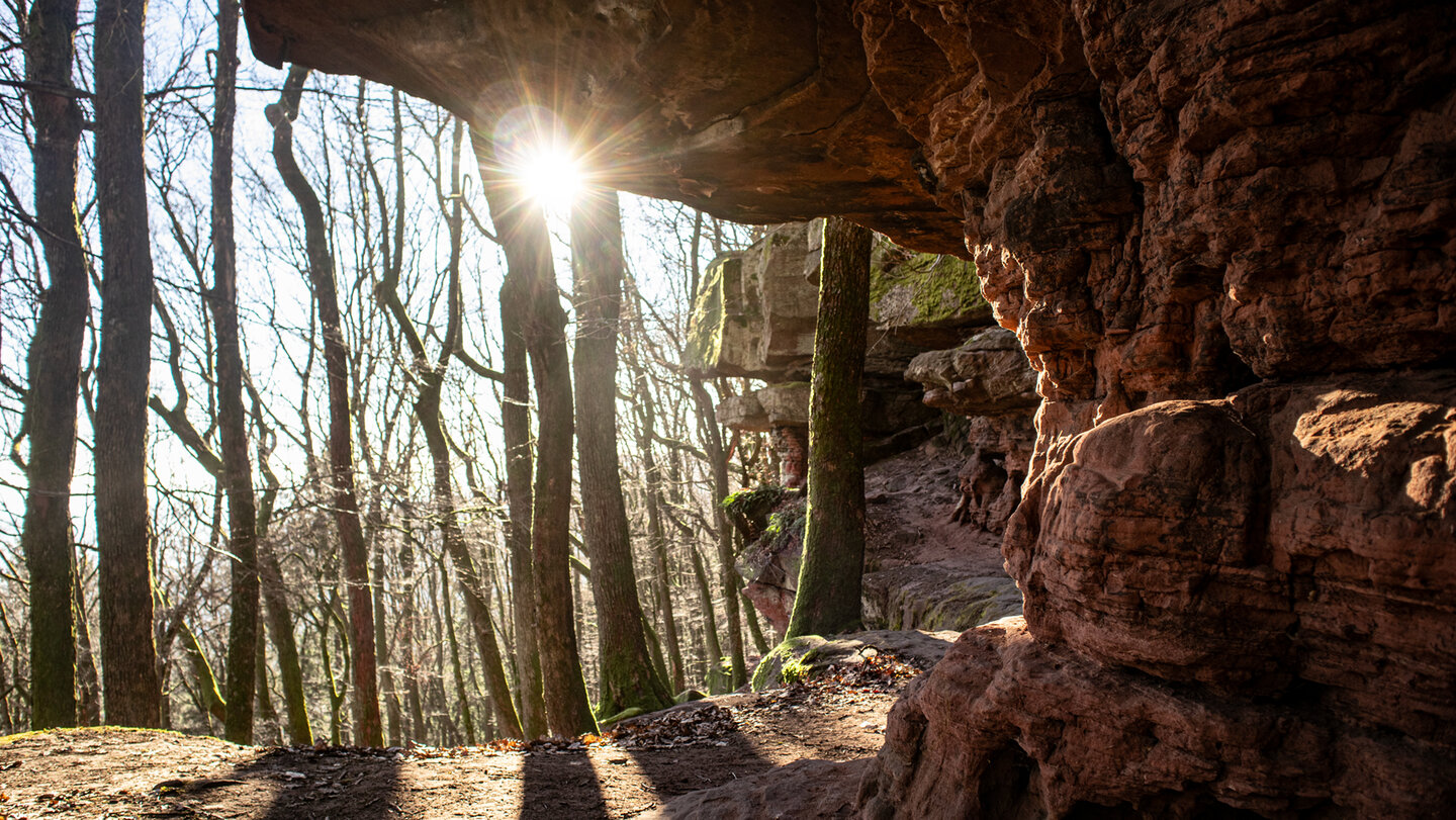Felsenmeer am Hüttenberg beim Kalmit