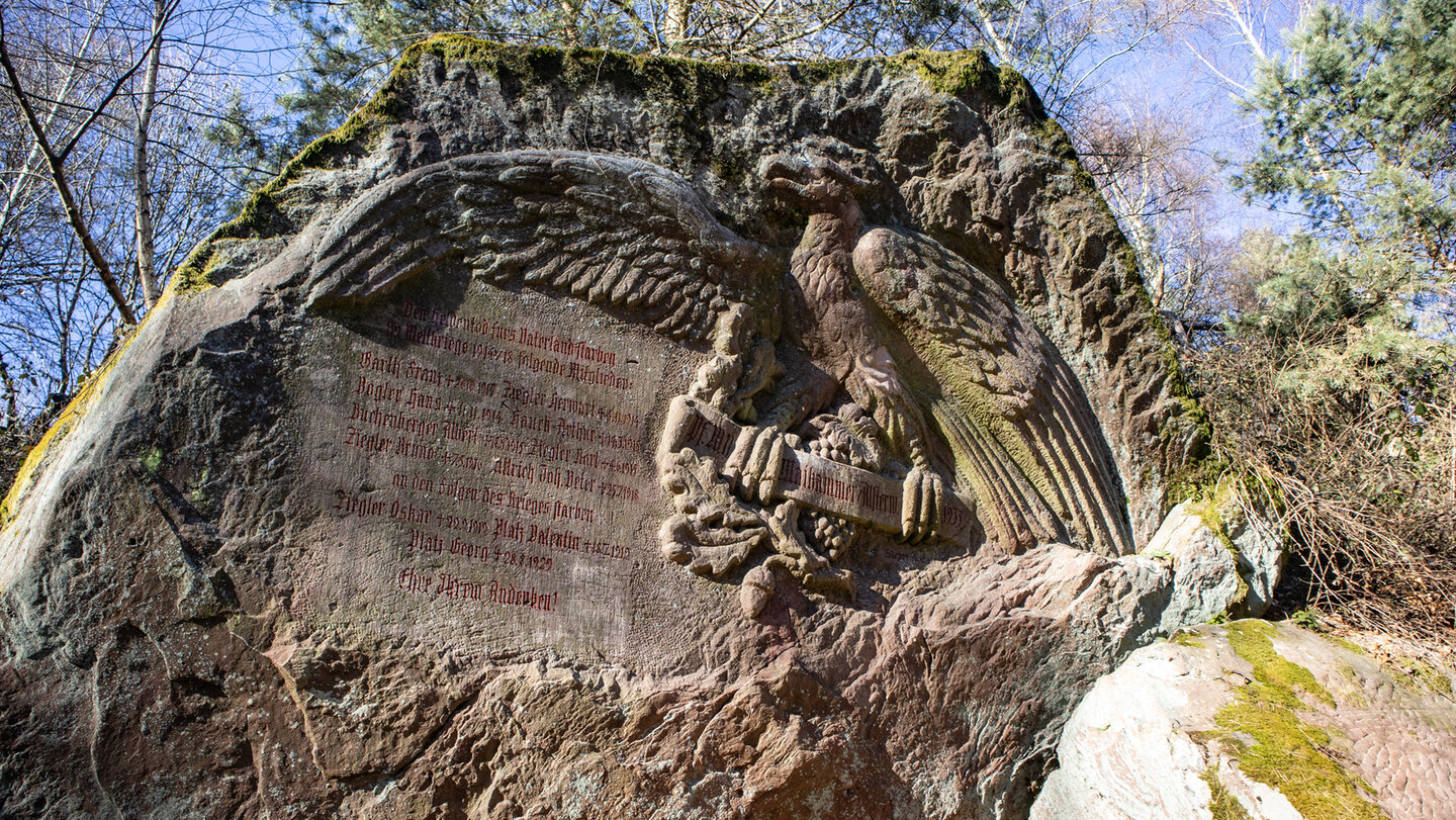 Kriegerdenkmal der gefallenen Vereinsmitglieder des PWV Maikammer-Alsterweiler