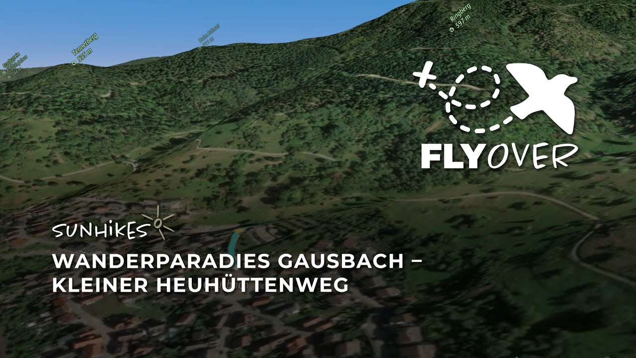 Wanderparadies Gausbach: Kleiner Heuhüttenweg – Flyover