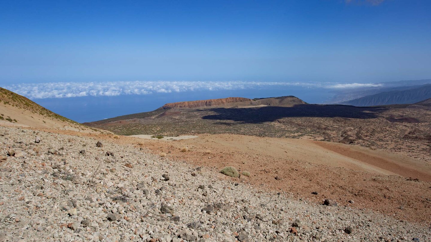 Ausblick auf das Felsmassiv La Fortaleza