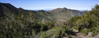 Blick vom Wanderweg PR-TF 56 zum Baracán