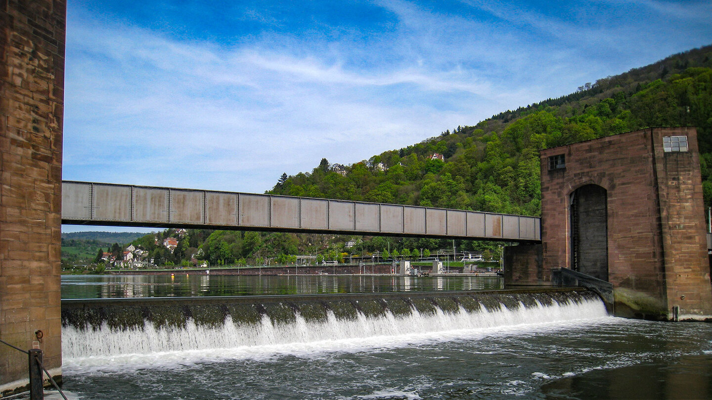 das Wasserkraftwerk Karlstor in Heidelberg Wasserkraftwerk Karlstor in Heidelberg