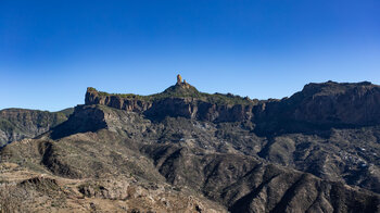 die Wanderroute bietet Ausblicke auf den Roque Nublo