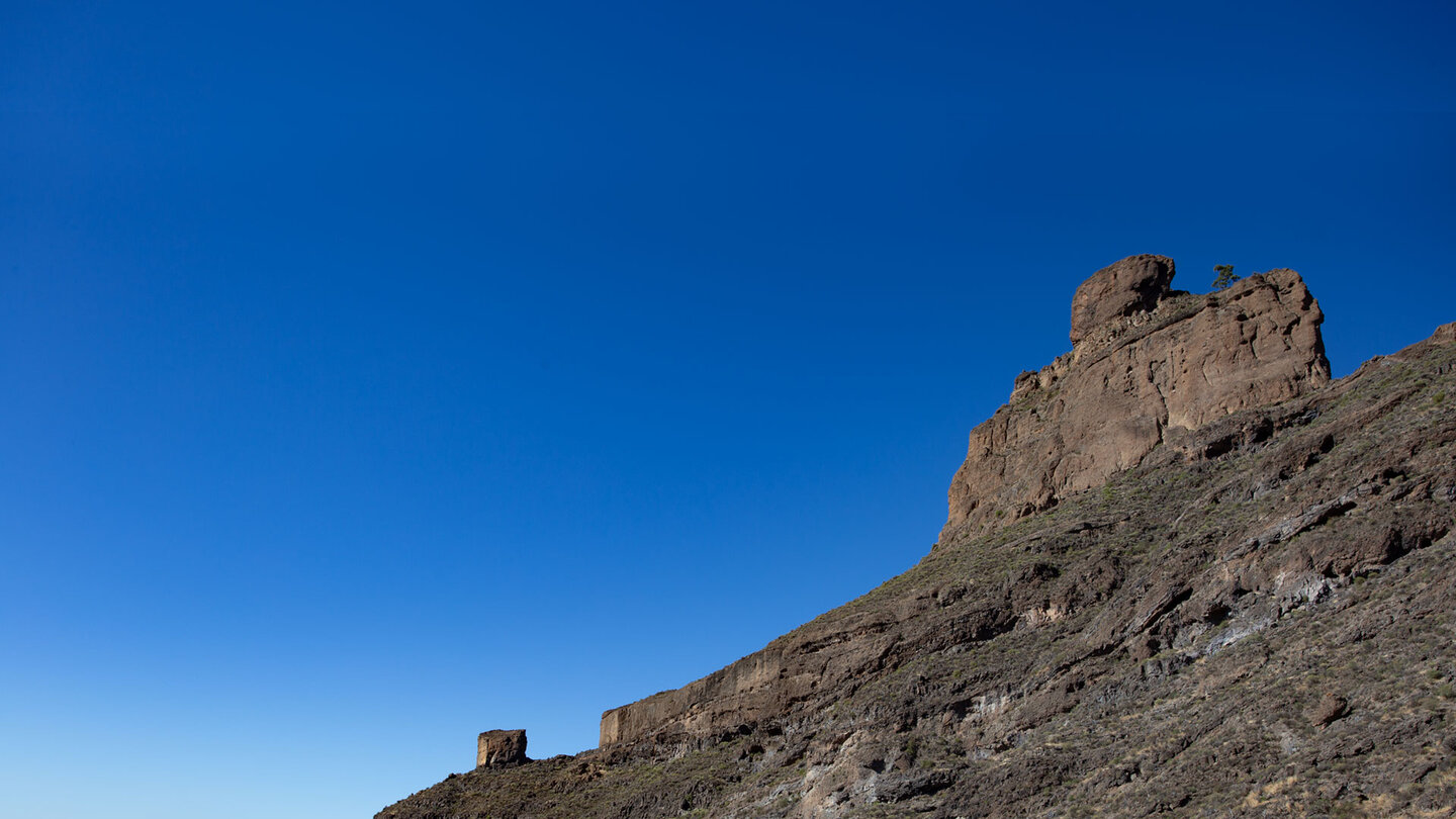 der Felsgipfel des Roque Bentayga