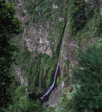 der beeindruckende Wasserfall El Chorro del Cedro