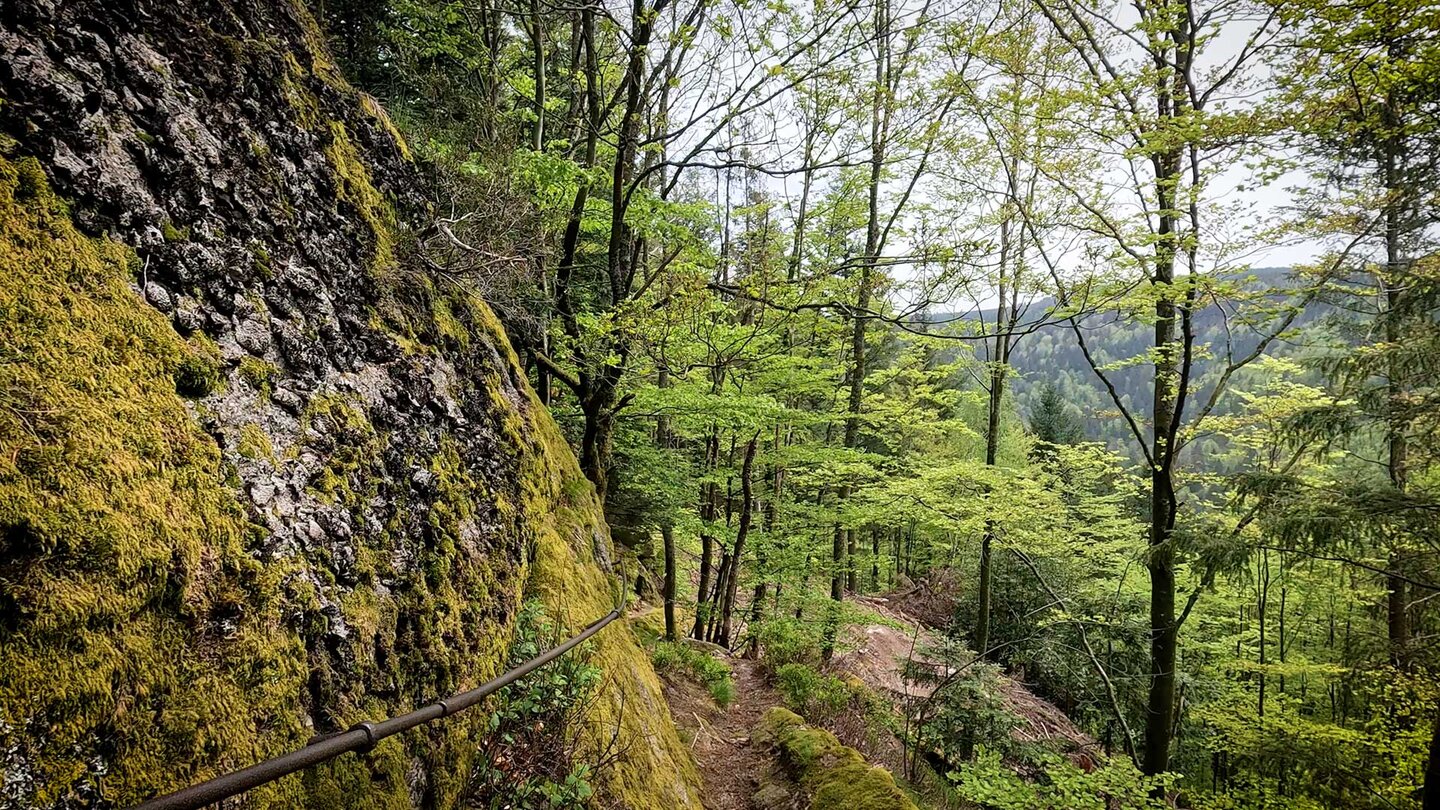 Felsenpfad am Falenfelsen