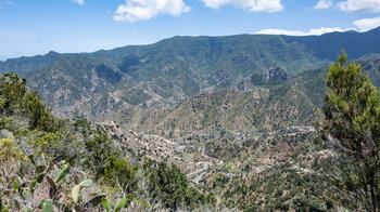 Ausblick auf das Tal von Vallerhermoso