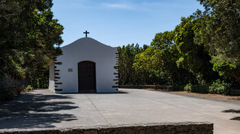 Die Kirche Ermita de San Isidiro Labrador in der Nähe der Chorros de Epina