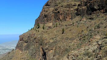 Wanderweg folgt der Llanos del Viso